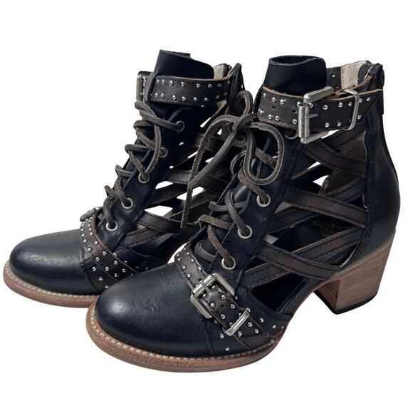 Womans Firebird Cheyenne leather boots size 6 - Picture 2 of 16